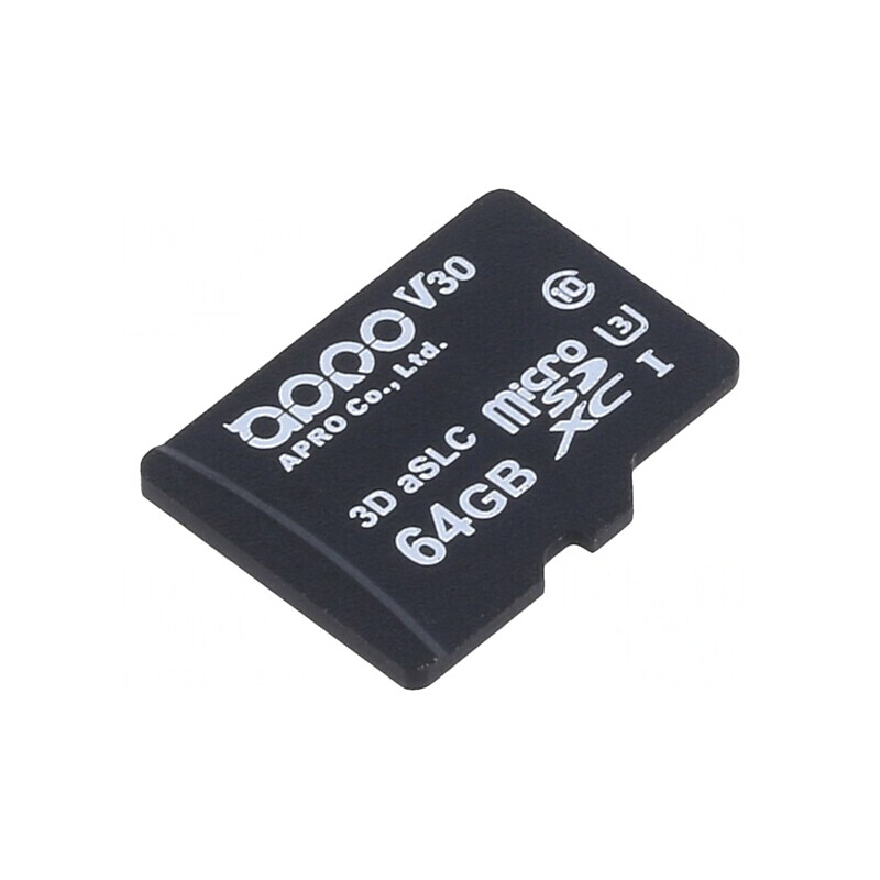 Card memorie industrială microSDXC 64GB 3D aSLC | Electronic-mag.ro | Componente Electronice