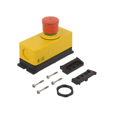 Casetă de comandă RMQ-Titan cu un buton IP66 | Electronic-mag.ro | Componente Electronice