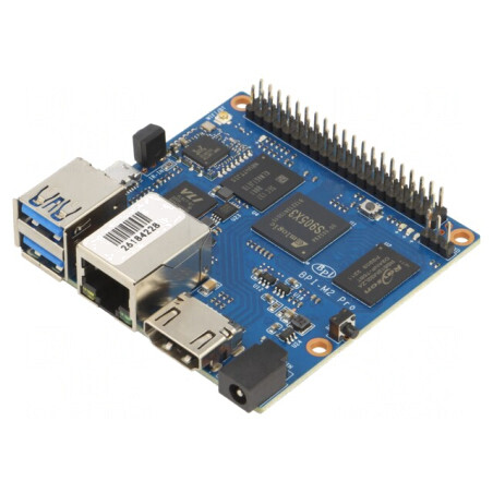 BANANA PI BPI-M2 PRO Calculator Monoplacă Amlogic S905X3 Quad-Core 65x65mm 5VDC | Electronic-mag.ro | Componente Electronice