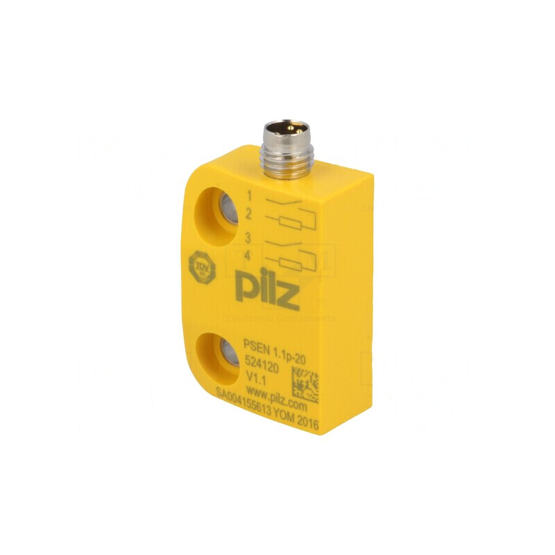 Întrerupător de siguranță PSEN 1.1 NO x2 24VDC | Electronic-mag.ro | Componente Electronice