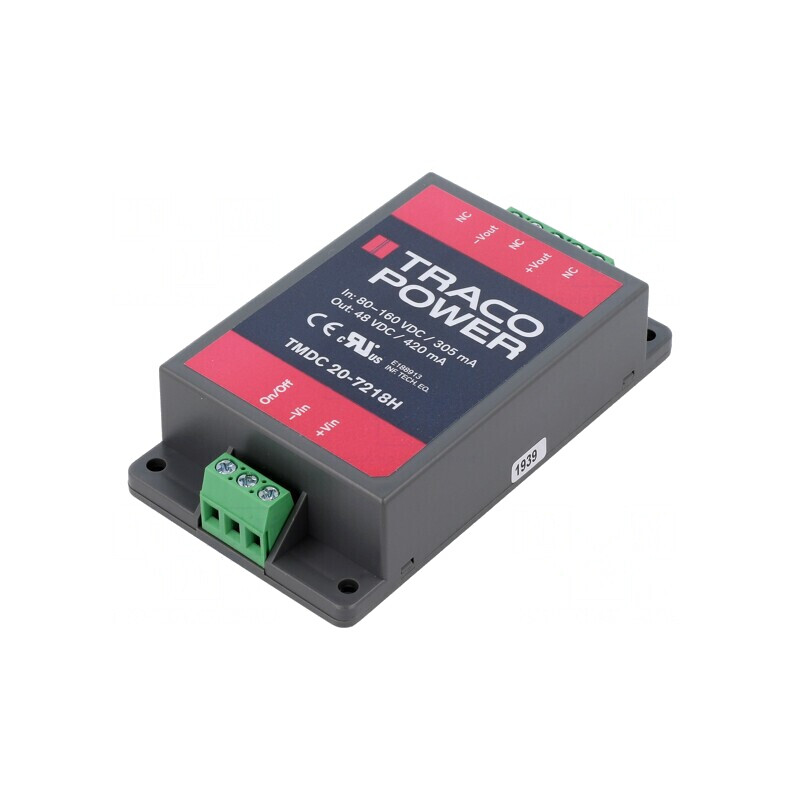 Convertor DC/DC 20W 80-160V la 48V 420mA | Electronic-mag.ro | Componente Electronice Convertor DC/DC 20W 80-160V la 48V 420mA | Electronic-mag.ro | Componente Electronice