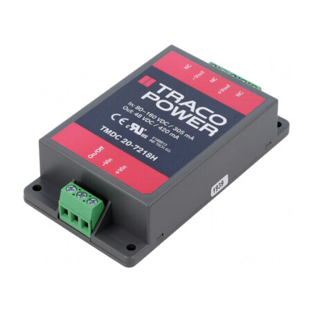 Convertor DC/DC 20W 80-160V la 48V 420mA | Electronic-mag.ro | Componente Electronice