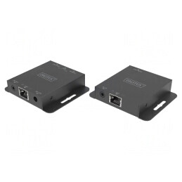 Extender HDMI HDCP 1.4 PoE Negru Metalic