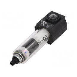 Filtru aer comprimat 30l/s 0-10 bar BSP 1/4 | Electronic-mag.ro | Componente Electronice