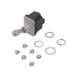 Comutator Basculant DPDT ON-ON 6A 230VAC 20A 28VDC | Electronic-mag.ro | Componente Electronice