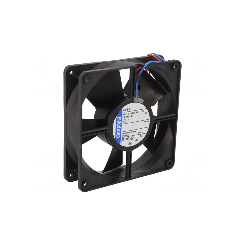Ventilator axial 12V DC 119x119x32mm 168m3/h 45dBA cu bilă | Electronic-mag.ro | Componente Electronice