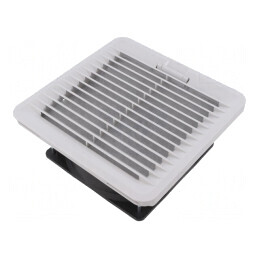Ventilator axial DC 24V 155x155mm 55m3/h 46dBA IP54 | Electronic-mag.ro | Componente Electronice