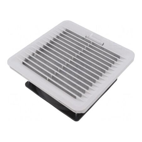 Ventilator axial DC 24V 155x155mm 55m3/h 46dBA IP54 | Electronic-mag.ro | Componente Electronice