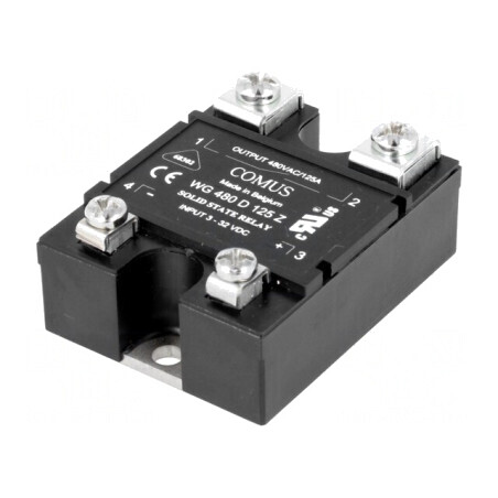 Releu Semiconductor 125A 1-Fazat 24-530VAC | Electronic-mag.ro | Componente Electronice