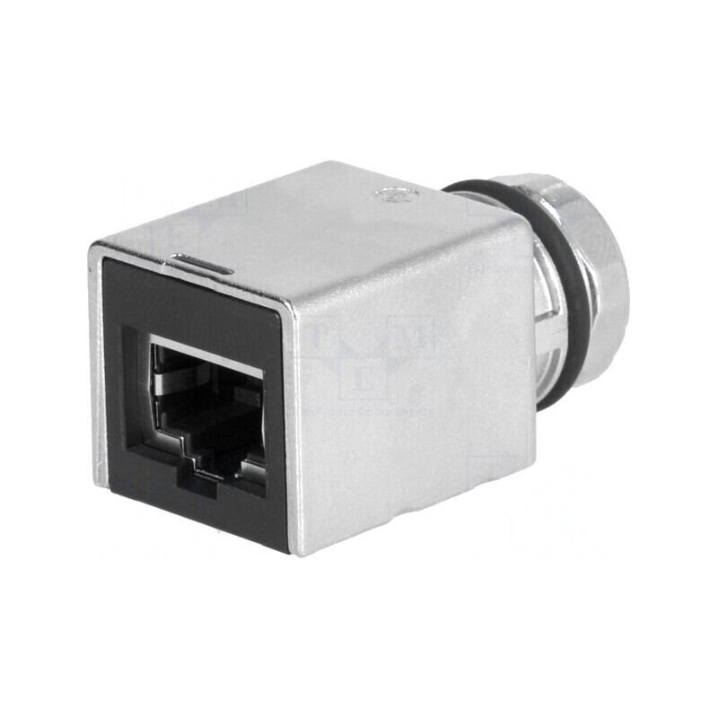 Adaptor M12 mamă la RJ45 soclu ProfiNET | Electronic-mag.ro | Componente Electronice