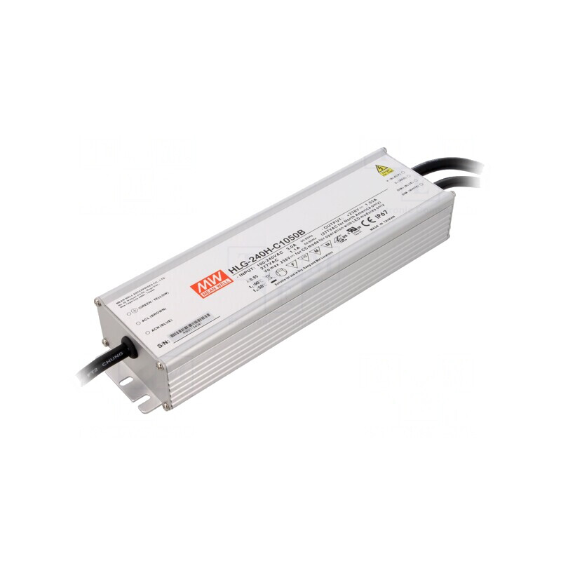 Alimentator LED 250W 1050mA 90-305VAC HLG-240H-C1050B | Electronic-mag.ro | Componente Electronice Alimentator LED 250W 1050mA 90-305VAC HLG-240H-C1050B | Electronic-mag.ro | Componente Electronice