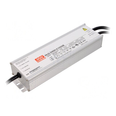 Alimentator LED 250W 1050mA 90-305VAC HLG-240H-C1050B | Electronic-mag.ro | Componente Electronice