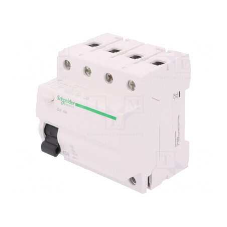 Întrerupător diferenţial 40A 30mA 4P 400VAC | Electronic-mag.ro | Componente Electronice