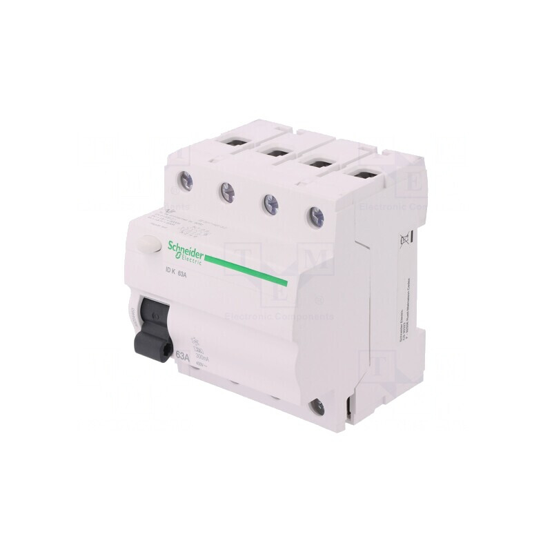 Întrerupător diferenţial 63A 300mA 4P 400V | Electronic-mag.ro | Componente Electronice