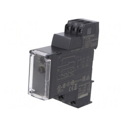 Timer Programabil DPDT 0,05s-100h 250VAC/8A 24-240VAC 24VDC IP20 | Electronic-mag.ro | Componente Electronice