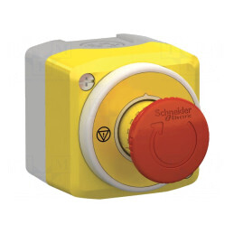 Casetă de comandă Harmony XB5 cu buton cap ciupercă IP66 | Electronic-mag.ro | Componente Electronice