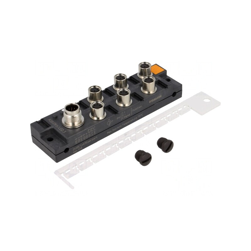 Cutie de conexiuni M8 PIN 3 soclu IP67 30VDC | Electronic-mag.ro | Componente Electronice