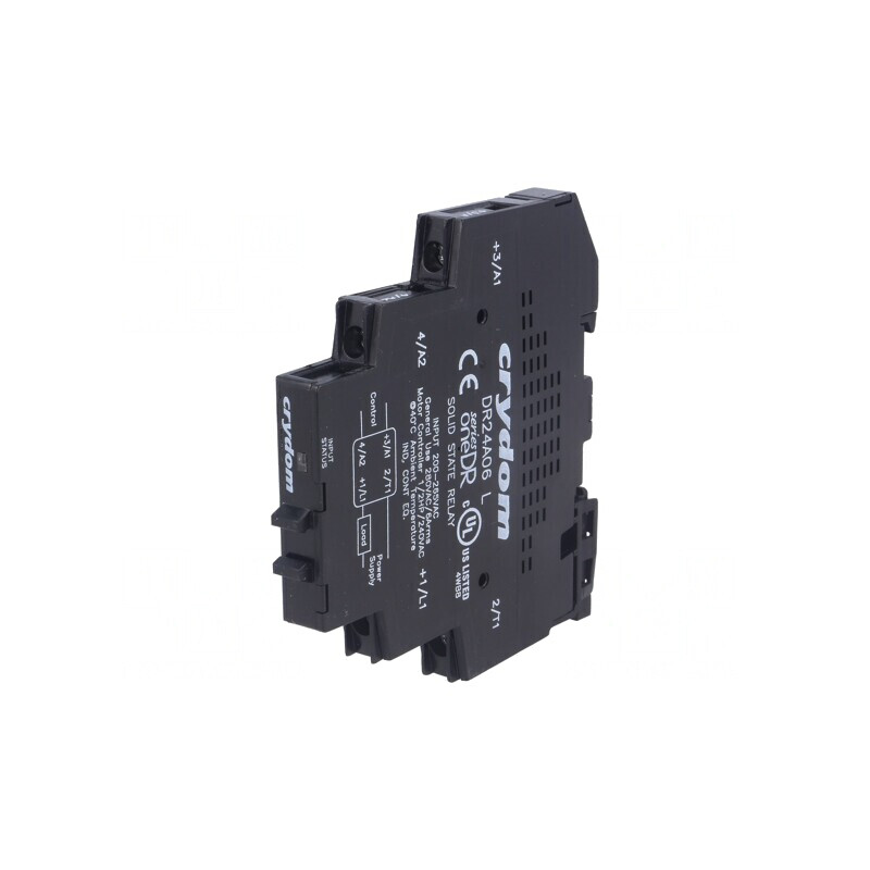 Releu Semiconductor Monofazat 6A 24-280VAC | Electronic-mag.ro | Componente Electronice