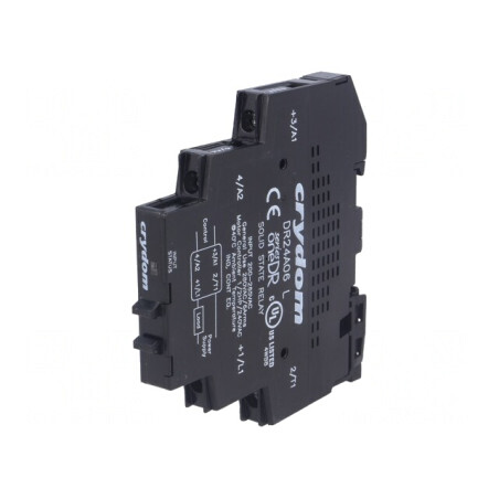 Releu Semiconductor Monofazat 6A 24-280VAC | Electronic-mag.ro | Componente Electronice