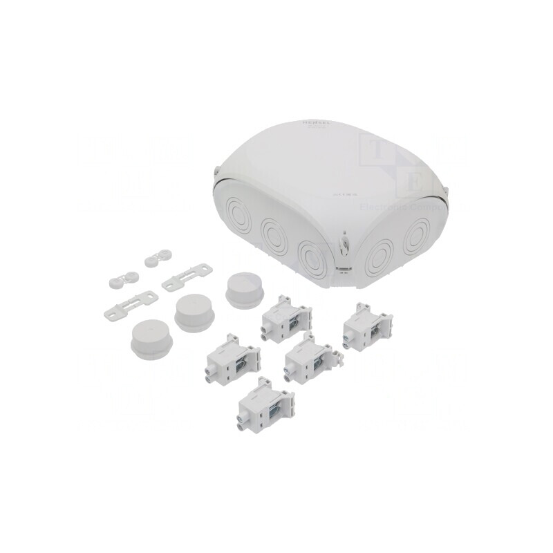 Cutie de Conexiuni IP66 205x255x112mm Gri | Electronic-mag.ro | Componente Electronice