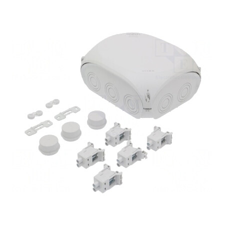 Cutie de Conexiuni IP66 205x255x112mm Gri | Electronic-mag.ro | Componente Electronice