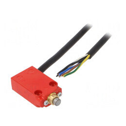 Limitator Cursă Bolt Ø8mm NO/NC 10A 250VAC Cablu 1m | Electronic-mag.ro | Componente Electronice