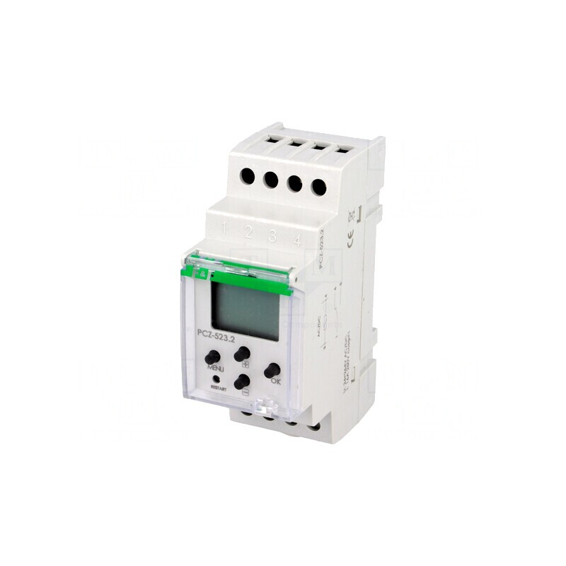 Întrerupător Temporizator 24h/7zile SPDT PCZ-523 | Electronic-mag.ro | Componente Electronice