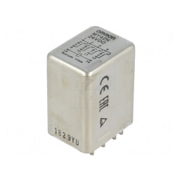 Releu electromagnetic 4PDT 24VDC 3A | Electronic-mag.ro | Componente Electronice