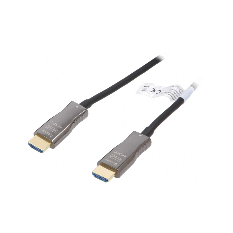 Cablu HDMI 2.0 Optic 30m Negru | Electronic-mag.ro | Componente Electronice Cablu HDMI 2.0 Optic 30m Negru | Electronic-mag.ro | Componente Electronice