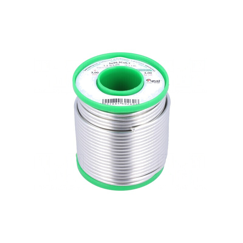Sârmă de lipit fără plumb 3mm 1000g 227°C | Electronic-mag.ro | Componente Electronice