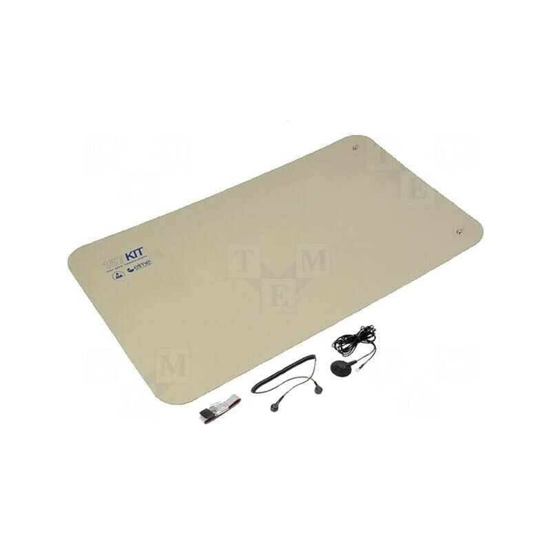 Kit de protecție antistatică pentru masă ESD 1.2m x 0.6m Bej | Electronic-mag.ro | Componente Electronice Kit de protecție antistatică pentru masă ESD 1.2m x 0.6m Bej | Electronic-mag.ro | Componente Electronice