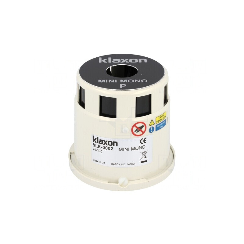 Sirenă Acustică 24V 103dB Gri IP44 | Electronic-mag.ro | Componente Electronice