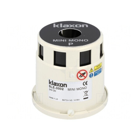 Sirenă Acustică 24V 103dB Gri IP44 | Electronic-mag.ro | Componente Electronice
