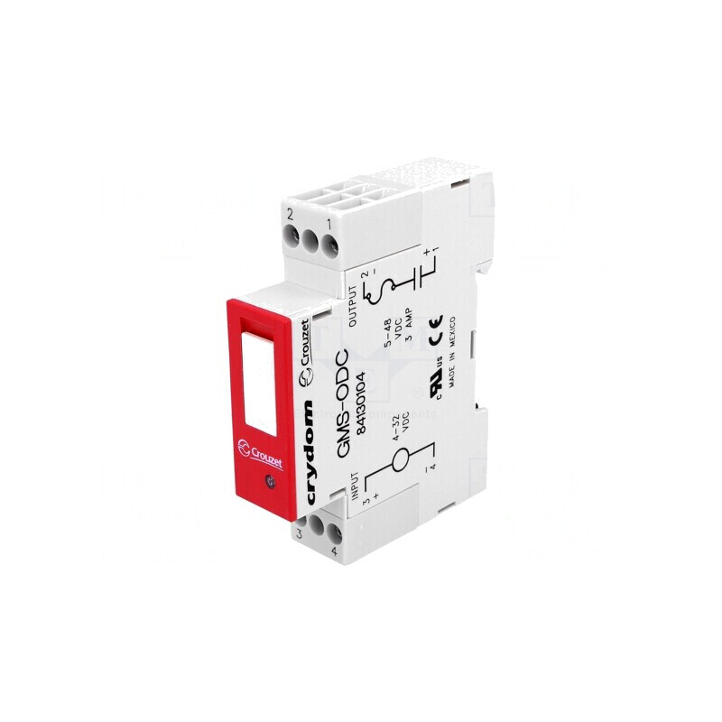 Releu Semiconductori 1-Fazat 3A 4-32VDC 5-60VDC | Electronic-mag.ro | Componente Electronice Releu Semiconductori 1-Fazat 3A 4-32VDC 5-60VDC | Electronic-mag.ro | Componente Electronice