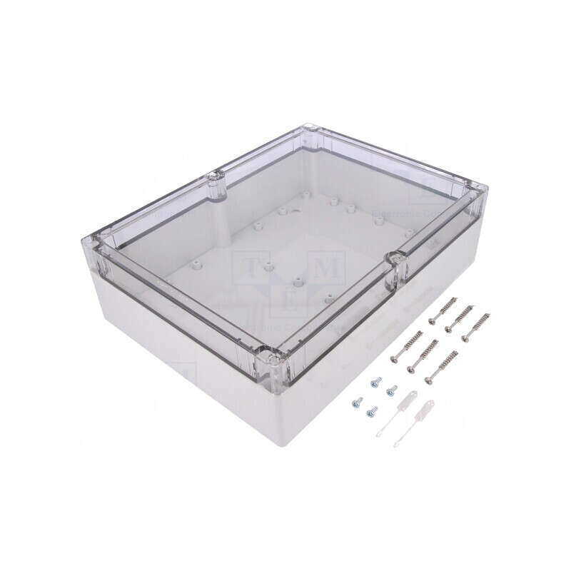 Carcasă Universală ABS Gri 232x302x90 mm | Electronic-mag.ro | Componente Electronice