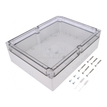 Carcasă Universală ABS Gri 232x302x90 mm | Electronic-mag.ro | Componente Electronice