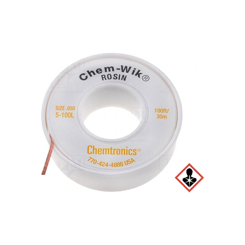 Bandă Dezlipit Fără Halogenuri cu Colofoniu 1.27mm | Electronic-mag.ro | Componente Electronice Bandă Dezlipit Fără Halogenuri cu Colofoniu 1.27mm | Electronic-mag.ro | Componente Electronice