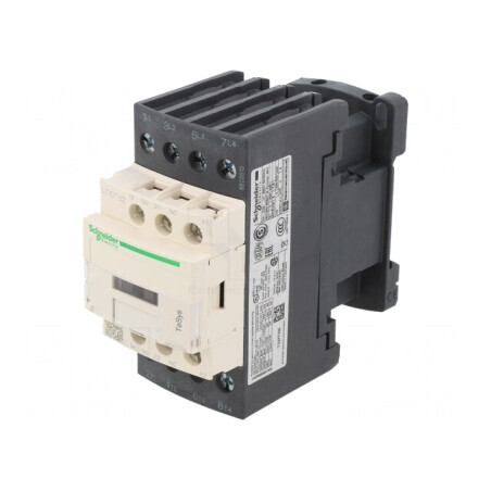 Contactor 4P 230V cu 4 Contacte Auxiliare NC/NO | Electronic-mag.ro | Componente Electronice