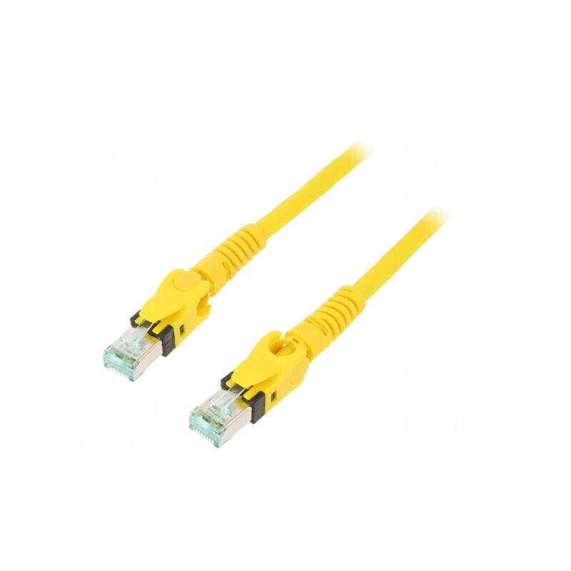 Patch Cord S/FTP Cat6a 10m Galben | Electronic-mag.ro | Componente Electronice Patch Cord S/FTP Cat6a 10m Galben | Electronic-mag.ro | Componente Electronice