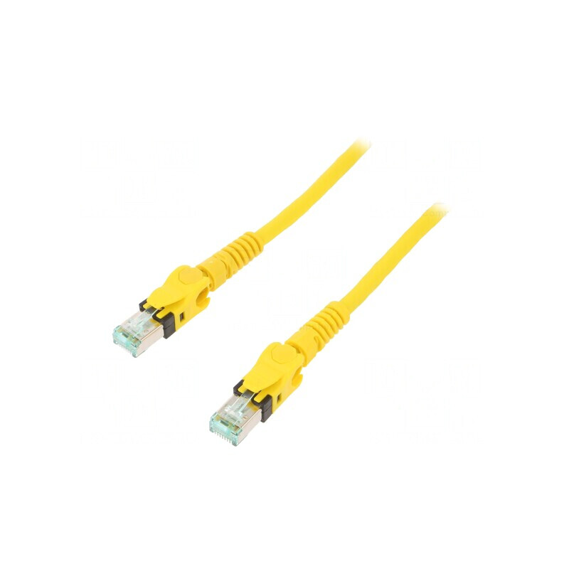 Patch Cord S/FTP Cat 6a Cu PUR Galben 10m | Electronic-mag.ro | Componente Electronice Patch Cord S/FTP Cat 6a Cu PUR Galben 10m | Electronic-mag.ro | Componente Electronice