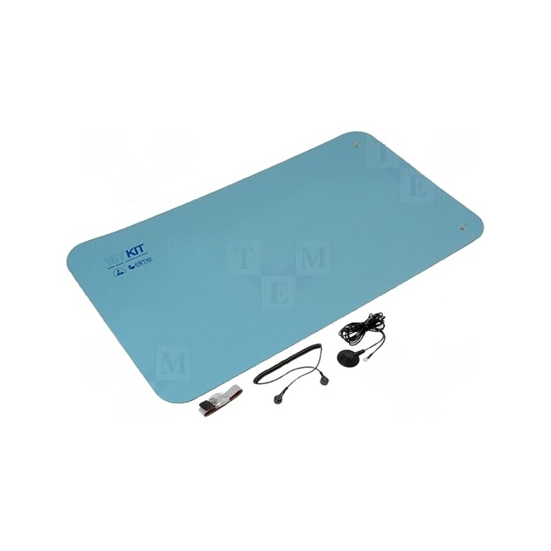 Kit Protecție Antistatică Masă ESD 1.2m x 0.6m Albastru | Electronic-mag.ro | Componente Electronice Kit Protecție Antistatică Masă ESD 1.2m x 0.6m Albastru | Electronic-mag.ro | Componente Electronice