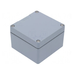 Carcasă Universală Aluminiu IP66 120x122x80mm | Electronic-mag.ro | Componente Electronice