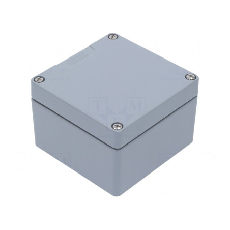 Carcasă Universală Aluminiu IP66 120x122x80mm | Electronic-mag.ro | Componente Electronice