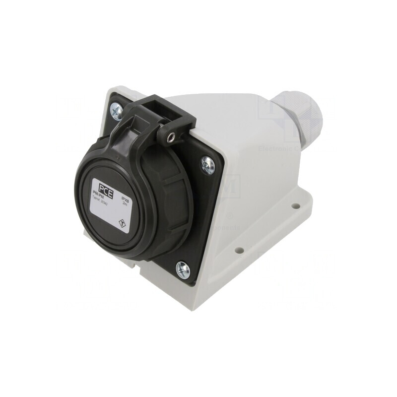 Conector Alimentare AC Verde 250V 16A 2P+PE | Electronic-mag.ro | Componente Electronice Conector Alimentare AC Verde 250V 16A 2P+PE | Electronic-mag.ro | Componente Electronice