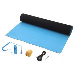 Kit Protecție Antistatică pentru Masă ESD 1.2m x 0.6m | Electronic-mag.ro | Componente Electronice