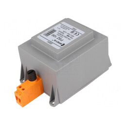 Transformator Alimentare 100VA 230V AC 24V pentru Șină DIN | Electronic-mag.ro | Componente Electronice