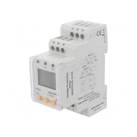 Releu Digital LCD 3 Cifre pentru Șină DIN | Electronic-mag.ro | Componente Electronice
