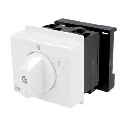 Întrerupător Rotativ 250VAC 20A IP20 pentru Șină DIN | Electronic-mag.ro | Componente Electronice