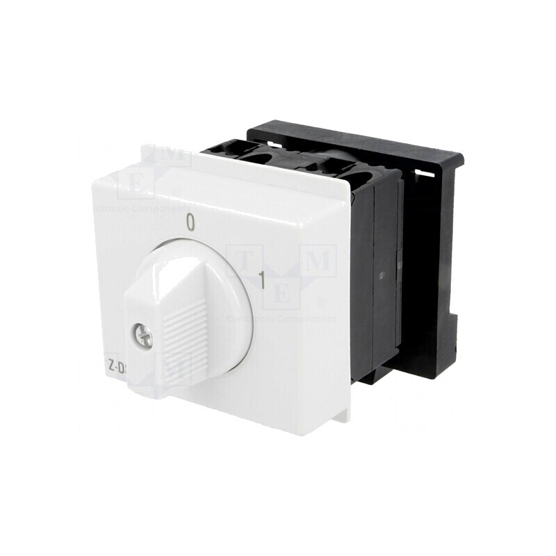 Întrerupător Rotativ 250VAC 20A IP20 pentru Șină DIN | Electronic-mag.ro | Componente Electronice