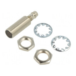 Senzor Inductiv PNP NO 0-2mm 10-30VDC M12 IP67 | Electronic-mag.ro | Componente Electronice